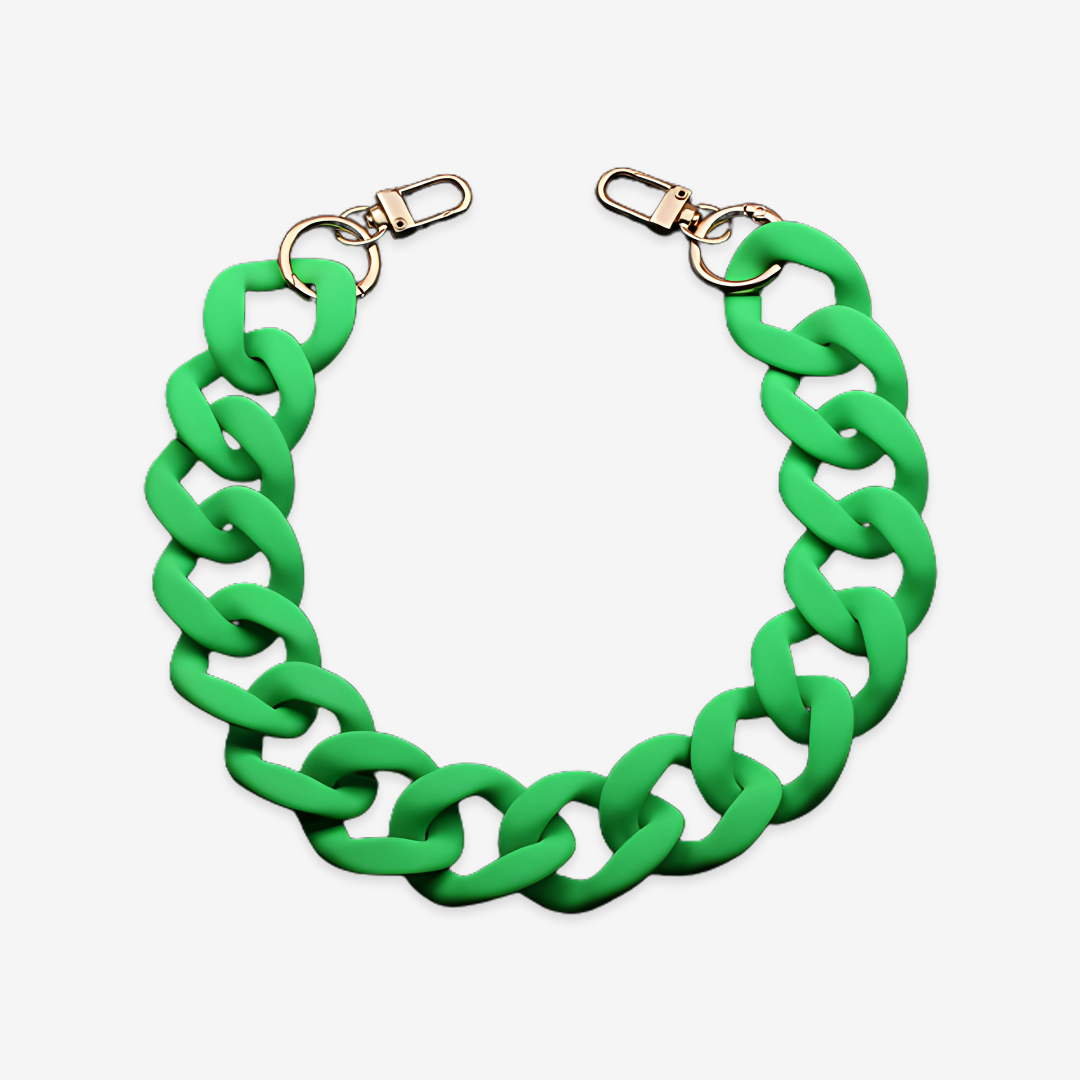 Matte Colored Chain – 18" Handle & Decor