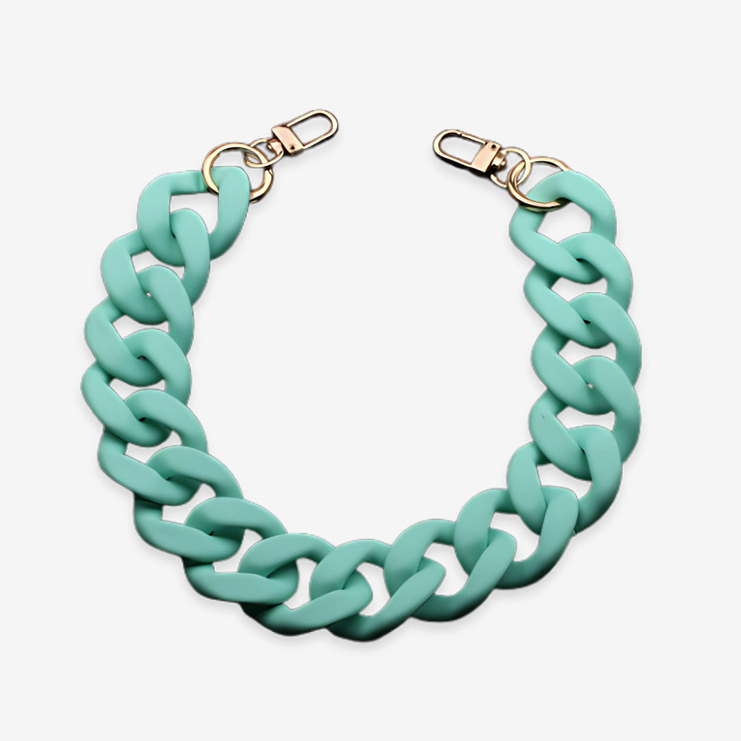 Matte Colored Chain – 18" Handle & Decor
