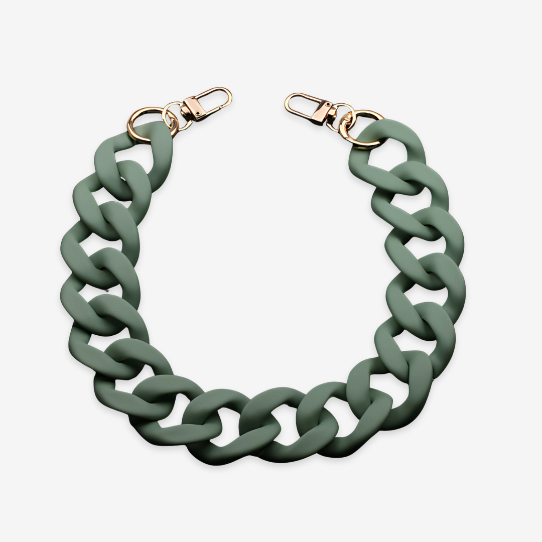 Matte Colored Chain – 18" Handle & Decor