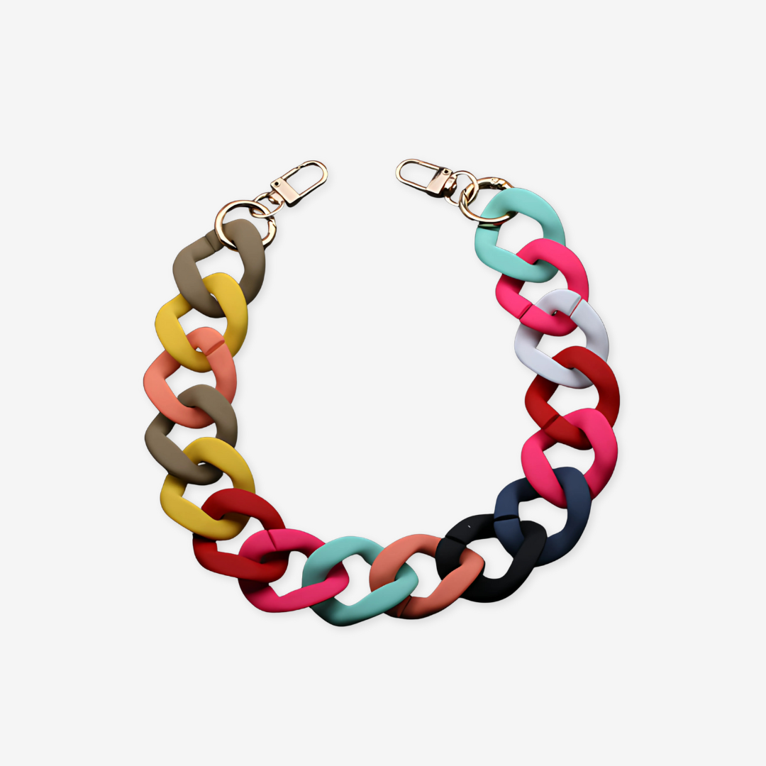 Matte Colored Chain – 18" Handle & Decor