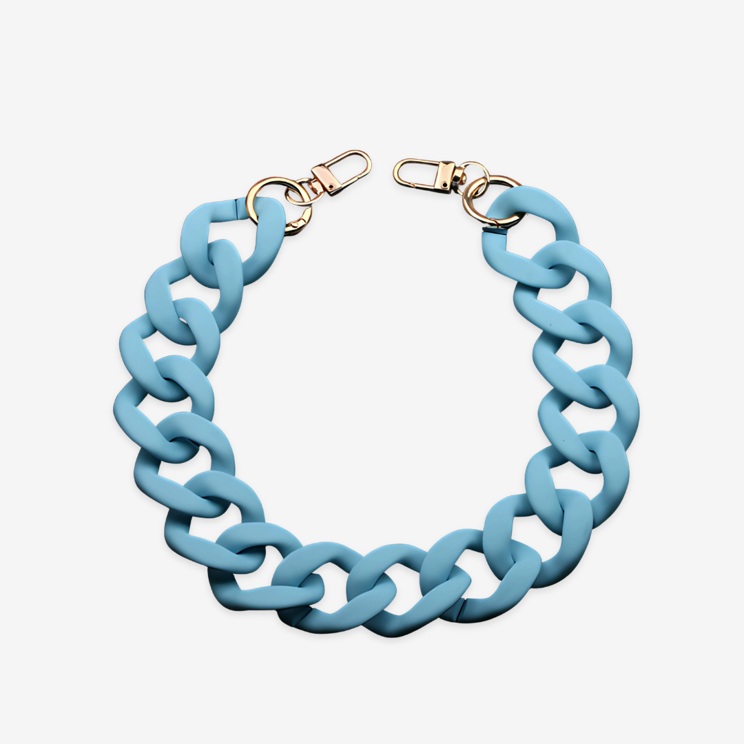 Matte Colored Chain – 18" Handle & Decor