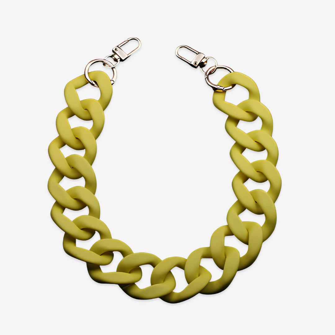 Matte Colored Chain – 18" Handle & Decor